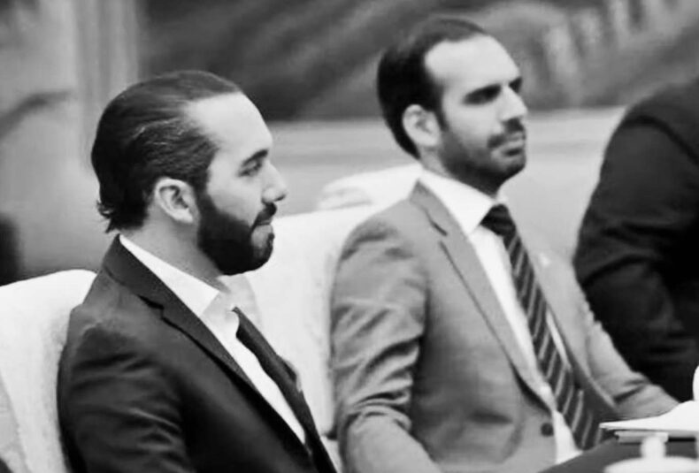 Nayib Bukele y su hermano Karim