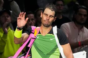 Su primer partido en dos meses: Nadal queda eliminado en el debut del Masters 1000 de París