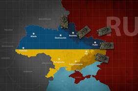 Retroceso ruso: el conflicto en Ucrania en mapas