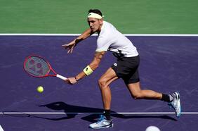 Alejandro Tabilo no aprovecha su inspirado comienzo y termina cayendo ante el número cuatro del mundo en Indian Wells