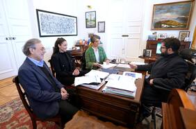 Ministra Aguilera se reúne con Presidente Boric y destaca que “ya pasamos el periodo más duro de la circulación de influenza”