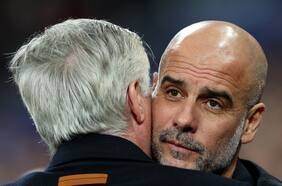 “Primero fueron las drogas...”: el Bernabéu se ensaña contra Pep Guardiola en la goleada del Real Madrid frente al City