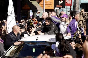 Milei atribuye la “lluvia de piedras” contra él a la “desesperación” política