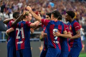 El Barcelona golea a un ineficaz Real Madrid en atractivo amistoso en Estados Unidos