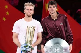 Alejandro Davidovich Fokina le remonta a Rafael Jódar y se transforma en el primer español en ganar el Masters de Shanghái