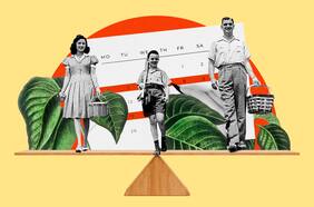 Con mi ex marido nos dividimos el cuidado