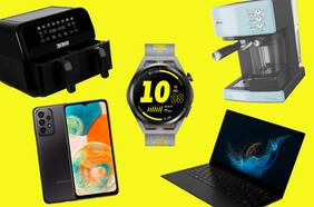 10 grandes ofertas de esta semana: notebooks, smartphones 5G y freidoras de aire con hasta un 47% de descuento