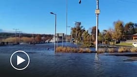 Rachas de viento provocan fuerte oleaje en Lago Villarrica: olas superan 50 centímetros