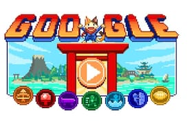 Con un ‘doodle’ en forma de videojuego Google celebra el inicio de los Juegos Olímpicos de Tokyo