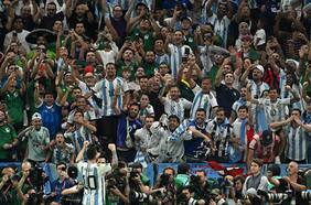 Violencia en Qatar: registran pelea entre fanáticos de Argentina y México en plena tribuna