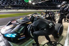 Nico Pino tuvo que abandonar las 24 horas de Daytona: “Tuvimos suerte de que no fuera más grave”