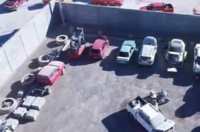 Tres detenidos tras hallazgo de taller clandestino en Calama: se encontraron vehículos robados, armas y municiones