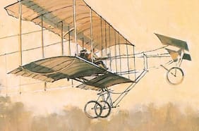 Ñuñoa, dos hermanos franceses y un endeble avión: 110 años del primer vuelo en Chile