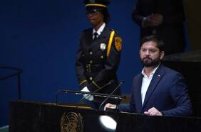 Revisa los momentos que marcaron el último discurso de Boric ante la ONU: Bachelet, Gaza y alusión a Trump