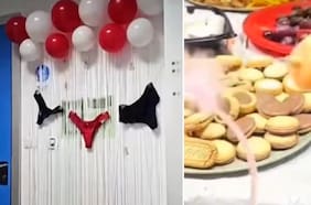 Con ropa interior colgada: los registros de la polémica despedida de soltera en el Hospital de Antofagasta