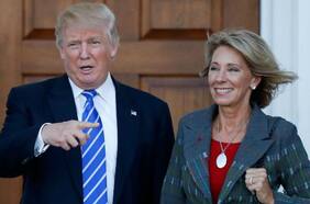 Segunda renuncia al gabinete de Trump en menos de 24 horas: dimite secretaria de Educación