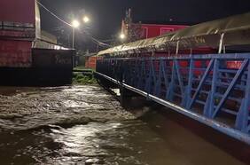 Solicitan evacuar sector de Curanilahue por amenaza de desborde de río