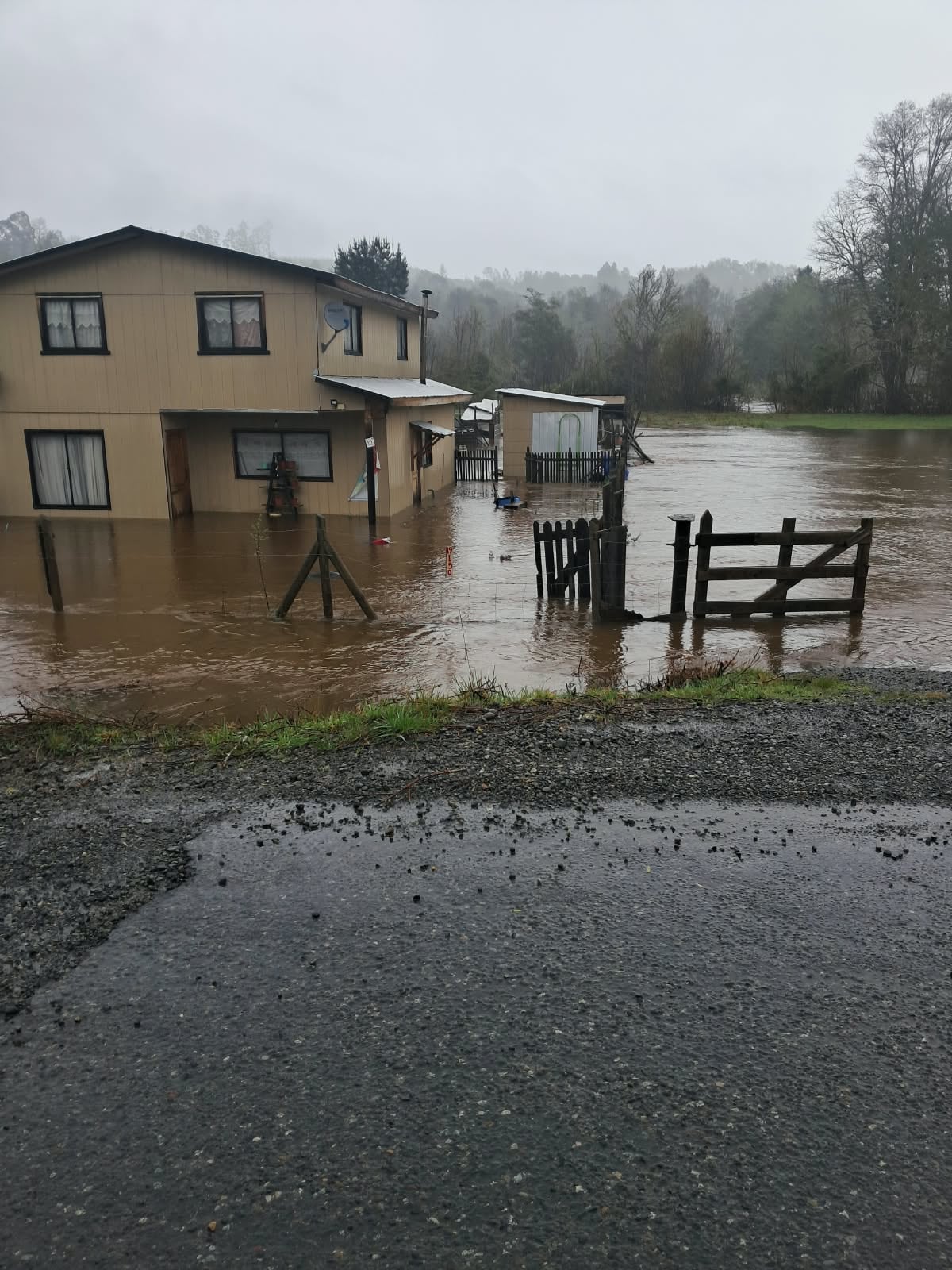 Lluvias en el sur