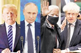 Líderes mundiales adelantan sus planes para vacunarse