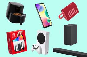 10 grandes ofertas de esta semana: Nintendo Switch OLED, freidoras de aire y audífonos inalámbricos con hasta un 32% de descuento