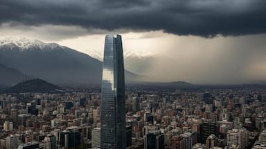 Emiten alerta meteorológica por tormentas eléctricas en las regiones Metropolitana y de O’Higgins