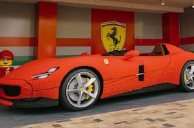 ¡Otra vez lo hizo Lego! Ahora creó un Ferrari Monza SP1 a escala real