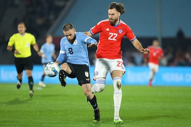 Chile debuta ante Uruguay en estas eliminatorias.