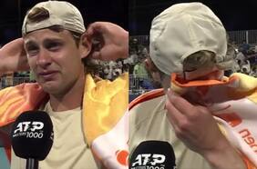 A la espera del fallo por la agresión a Garin en Copa Davis: Zizou Bergs rompe en llanto en el Masters de Miami