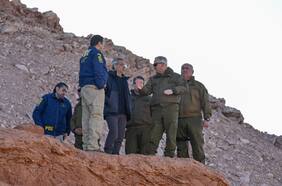 Ministro Cordero y jefes de las policías monitorean pasos fronterizos en el norte