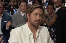 No lo podía creer: la sorpresa de Ryan Gosling al ganar en los Critic Choice Awards con I’m just Ken