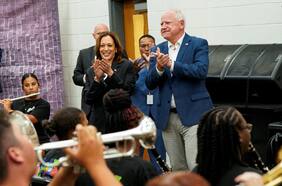 Las claves de la primera entrevista televisiva conjunta de Kamala Harris y Tim Walz tras 40 días de silencio