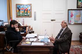 Presidente Boric se reúne con el nuevo ministro de Ciencia para abordar desafíos de la cartera