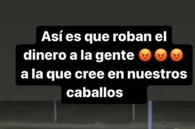 “Ladrones”: el descargo de Arturo Vidal tras una polémica carrera en el Hipódromo