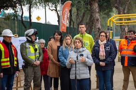Tendrá cámaras de televigilancia: quedan cinco meses para el término de la remodelación del Parque Costanera de Renca