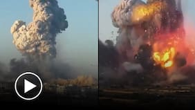 Registran enorme explosión en una fábrica de fuegos artificiales en Malta