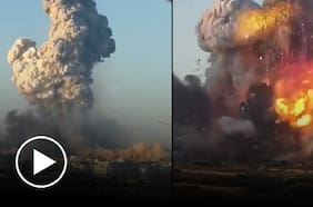 Registran enorme explosión en una fábrica de fuegos artificiales en Malta