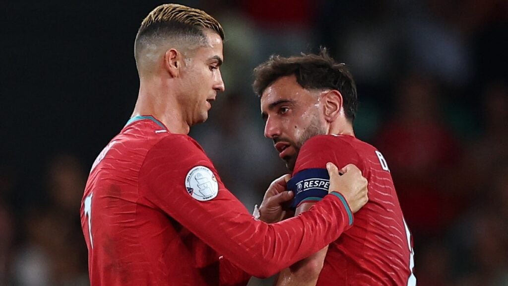 Bruno Fernandes zanja la polémica con Cristiano Ronaldo: “Nunca dejará de ser el mayor símbolo de nuestra selección”