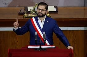 “No señor, no mienta”: el momento en que el Presidente Boric increpa a Sergio Bobadilla