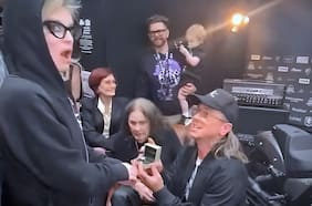 Dj de Slipknot le pide matrimonio a hija de Ozzy Osbourne en inédito momento durante el concierto final de Black Sabbath