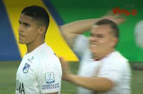 Escándalo en Colombia: hincha ingresa a la cancha y agrede a jugador de Millonarios que terminó expulsado por defenderse