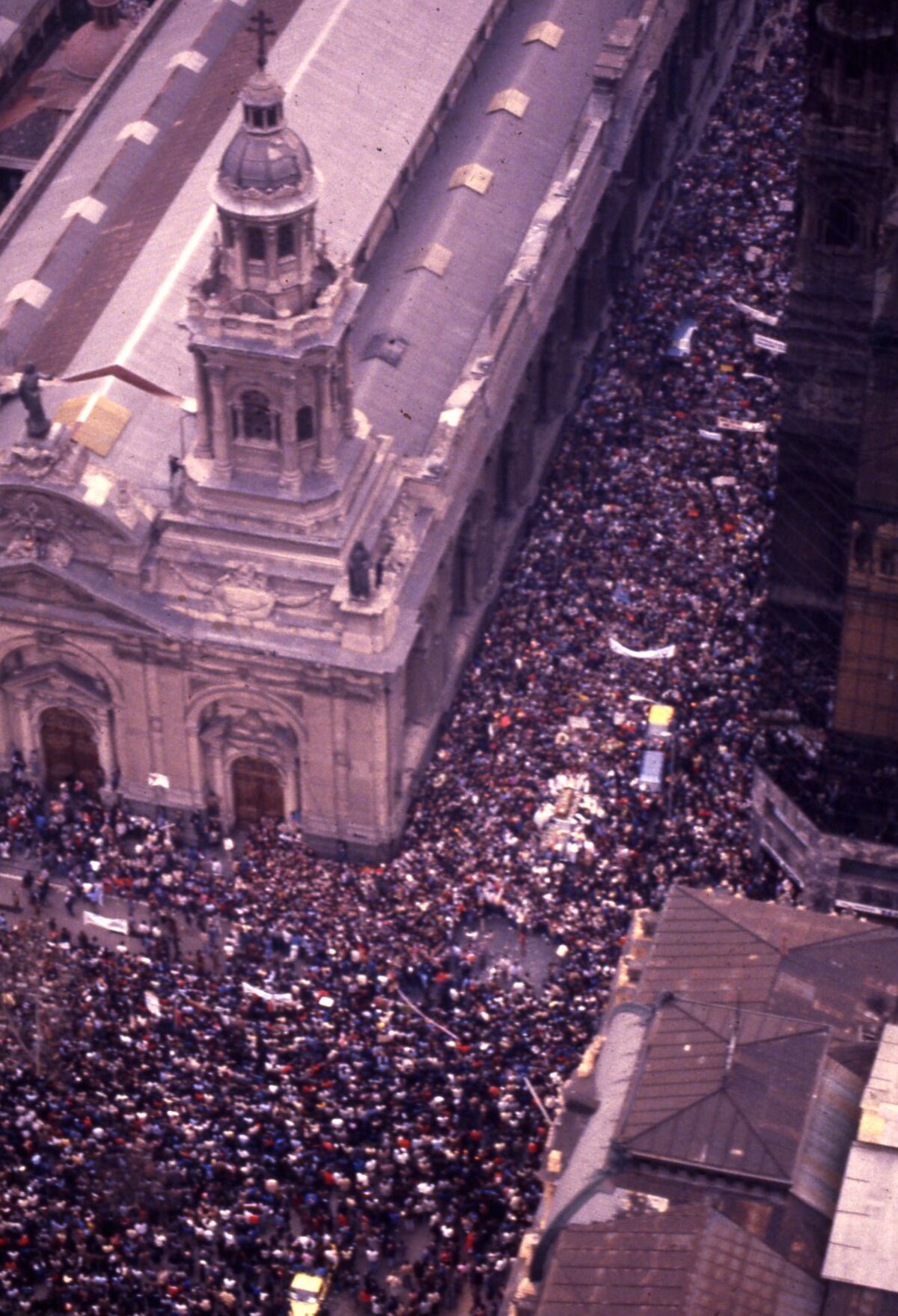 Funeral André Jarlan. Archivo Histórico Cedoc Copesa
