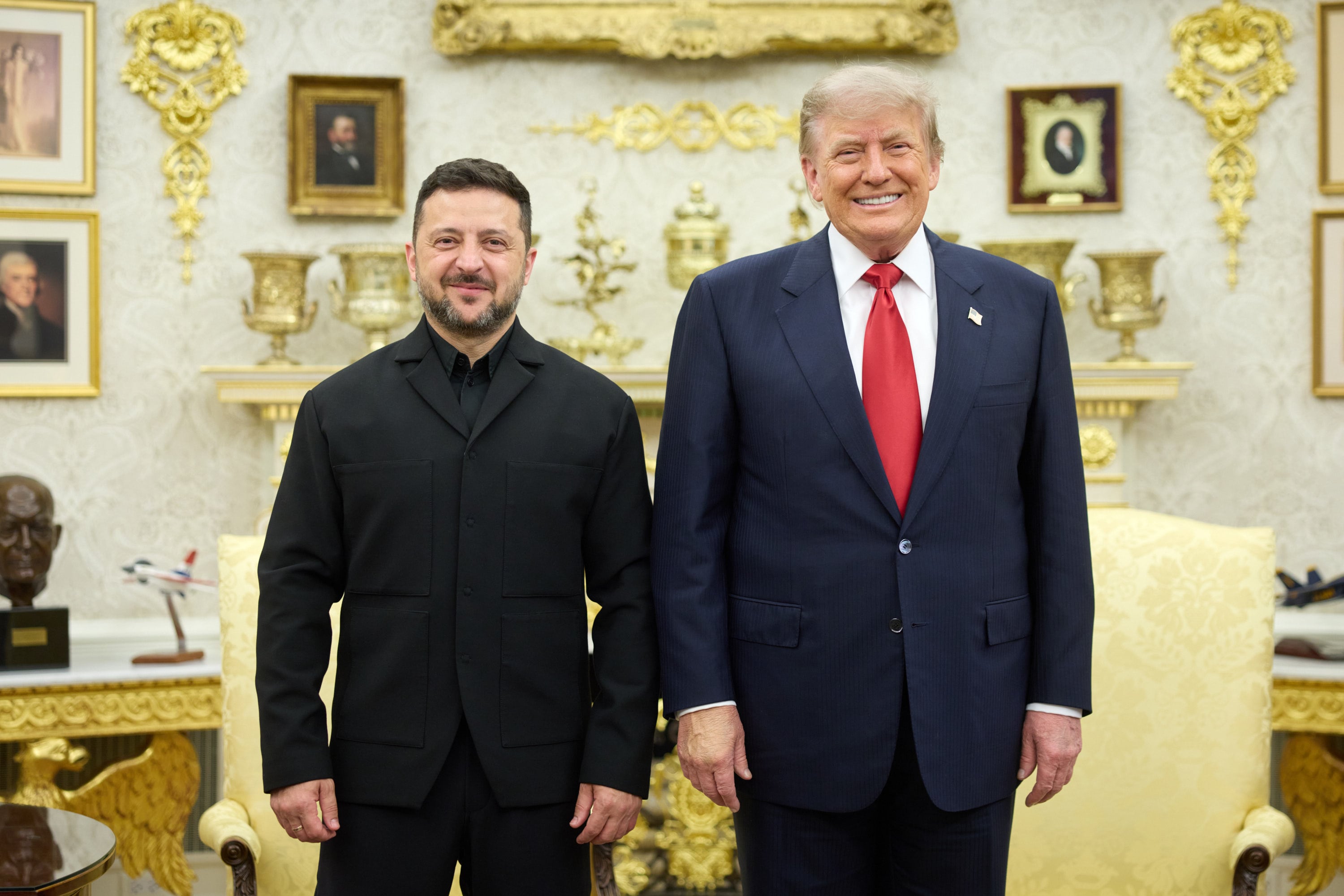 ¿Se ha suavizado la relación entre Trump y Zelensky? Ambos asisten junto a Netanyahu a funeral del senador Graham