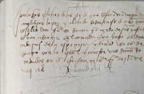 Estados Unidos devuelve a México un manuscrito de 1527 firmado por Hernán Cortés que había sido robado