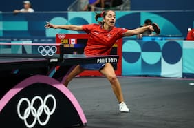 Paulina Vega cae en su estreno en París 2024 y el Team Chile se despide del tenis de mesa