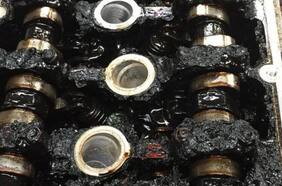 Así queda un motor sin cambio de aceite en 130 mil kilómetros