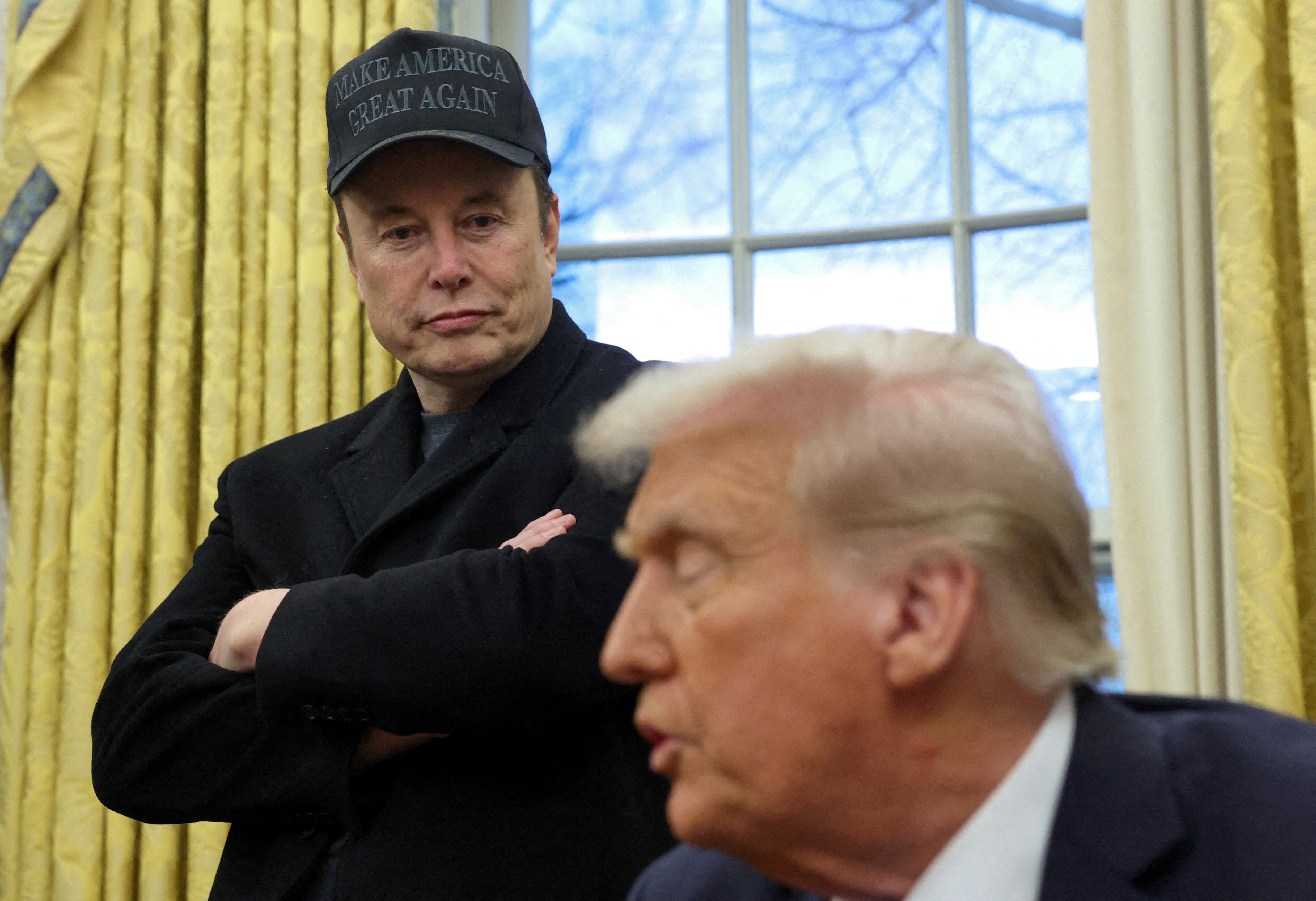 La pelea entre Elon Musk y Donald Trump