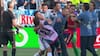 Golpes, descontrol y jugadores en el piso: la violenta reacción de Leandro Paredes tras la consagración de España
