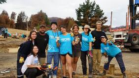 Porsche entrega recursos para familias afectadas por incendios en el Biobío