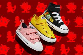 Converse lanzó sus zapatillas en colaboración con Pokémon