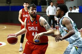 Chile apabulla a Bolivia en el estreno de la generación dorada del básquetbol